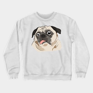 Stress pug Crewneck Sweatshirt